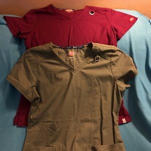 Dickies Scrub Tops